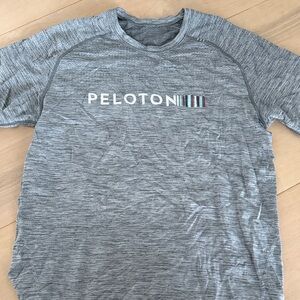Peloton Heather Gray Short Sleeve Tee